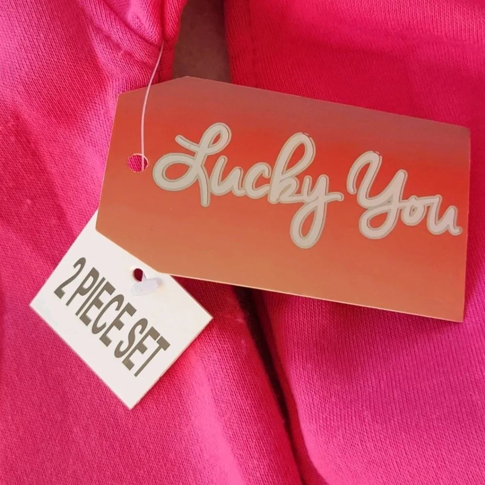 Lucky You 2 Pieces/Set Girls' Long-Sleeved T-Shirt And Pants Size 5 (2) - Picture 7 of 11